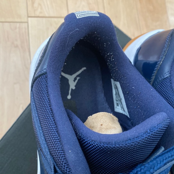 Nike Air Jordan 11 Retro Low Navy Gum sz12 - Picture 5 of 6
